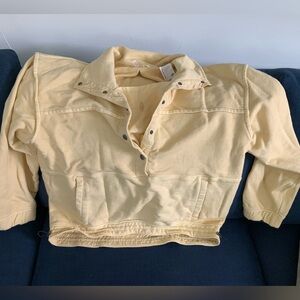 Free People Movement yellow pullover size xs